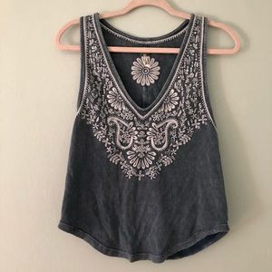 FREE PEOPLE Floral Tank Top